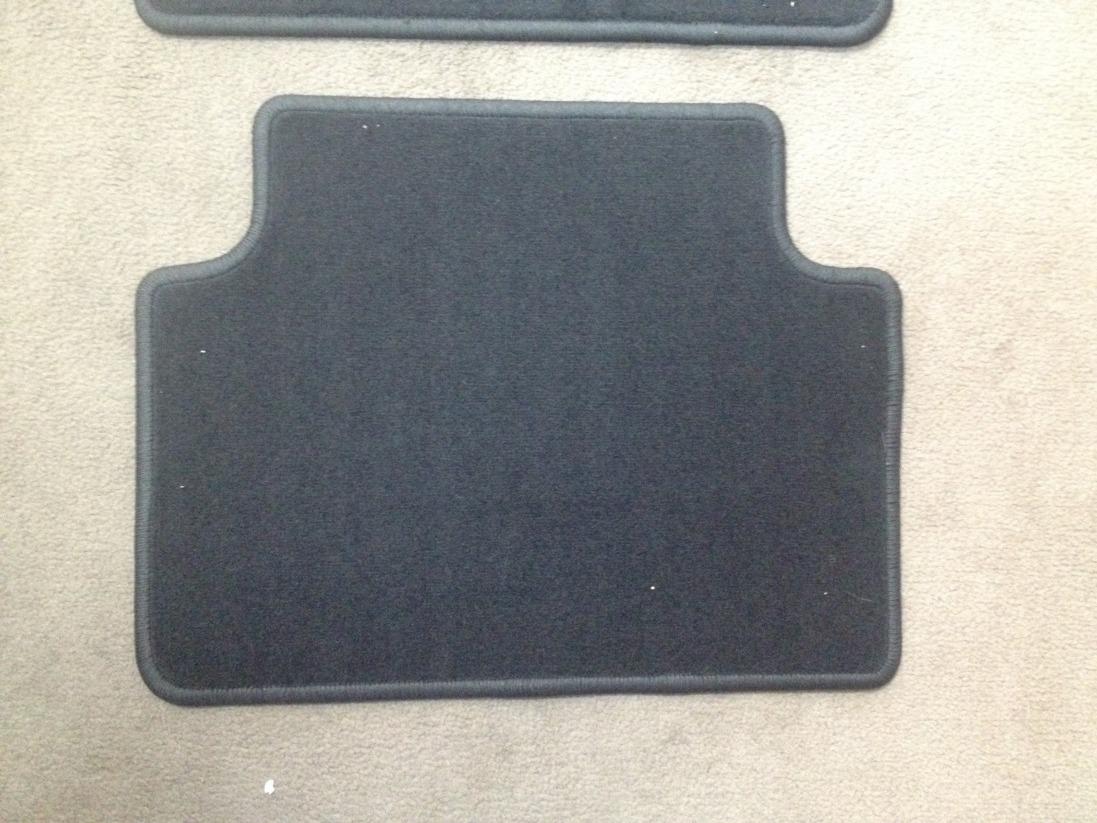Jaguar OEM Floor Mat Set of 2- BLACK