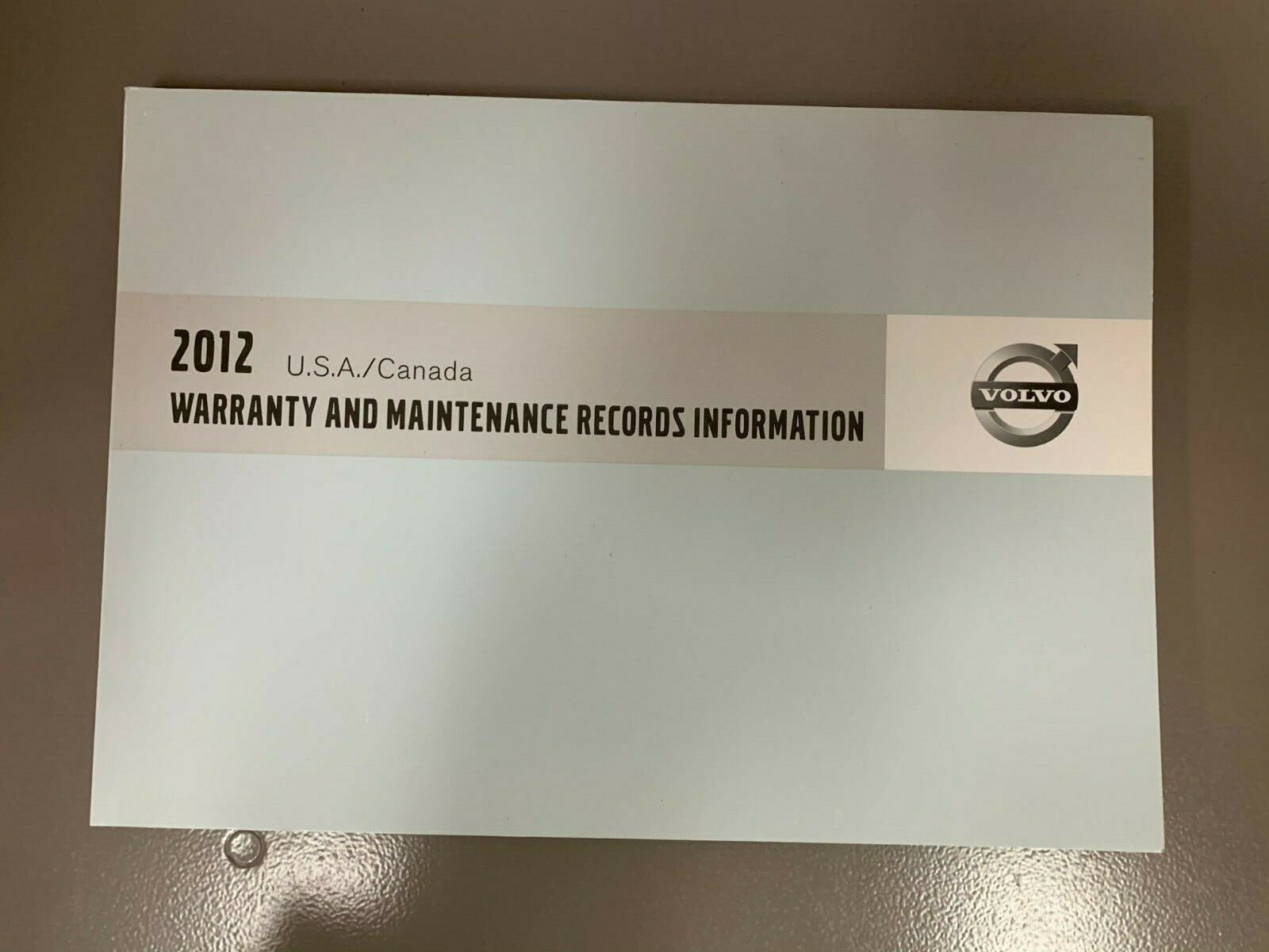 2012 Volvo S60 Genuine OEM Owner's Manual Set with Case--Free Shipping!