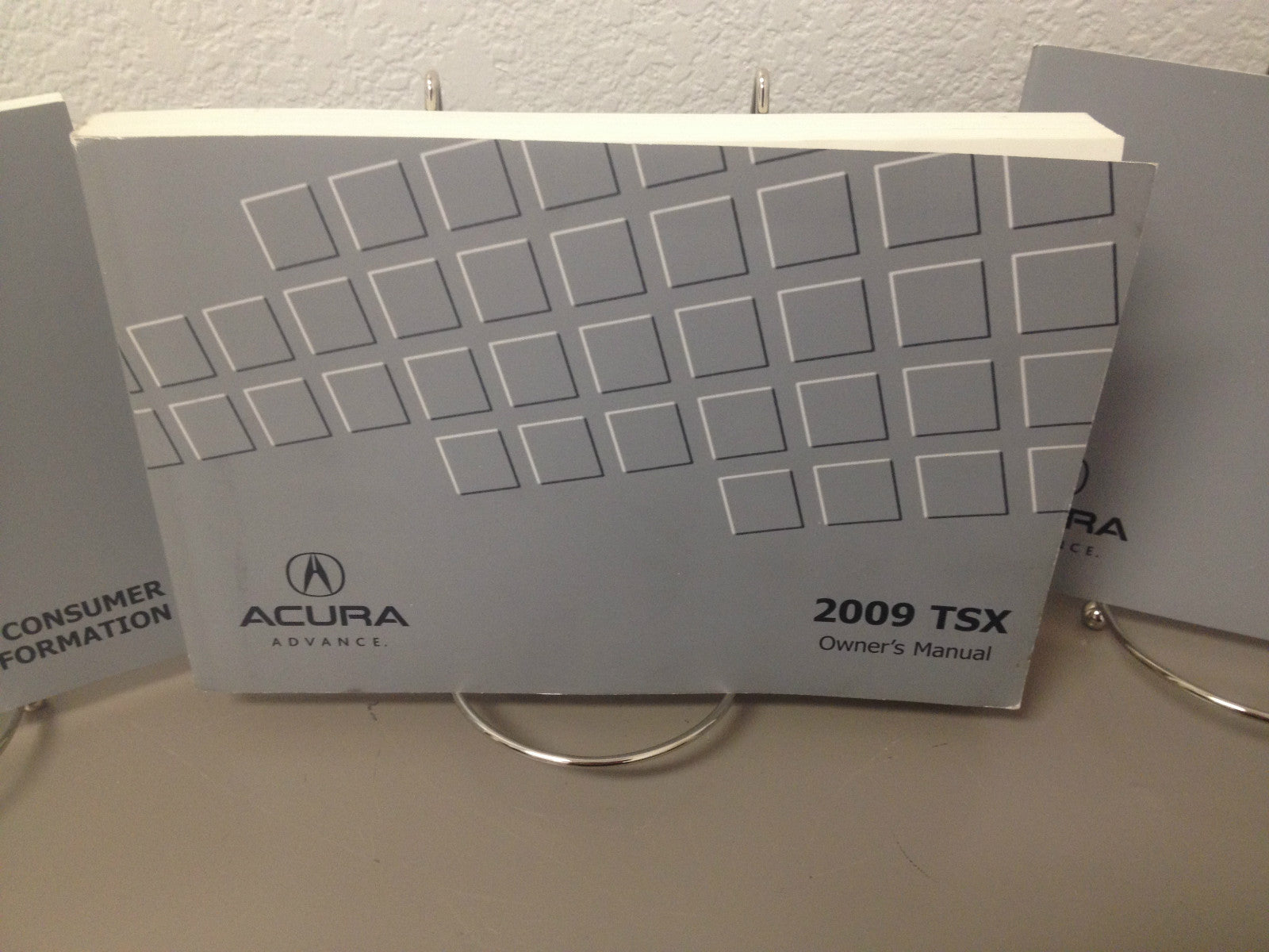 2009 Acura TSX Genuine OEM Owner's Manual Set with Case--Fast Free Shipping