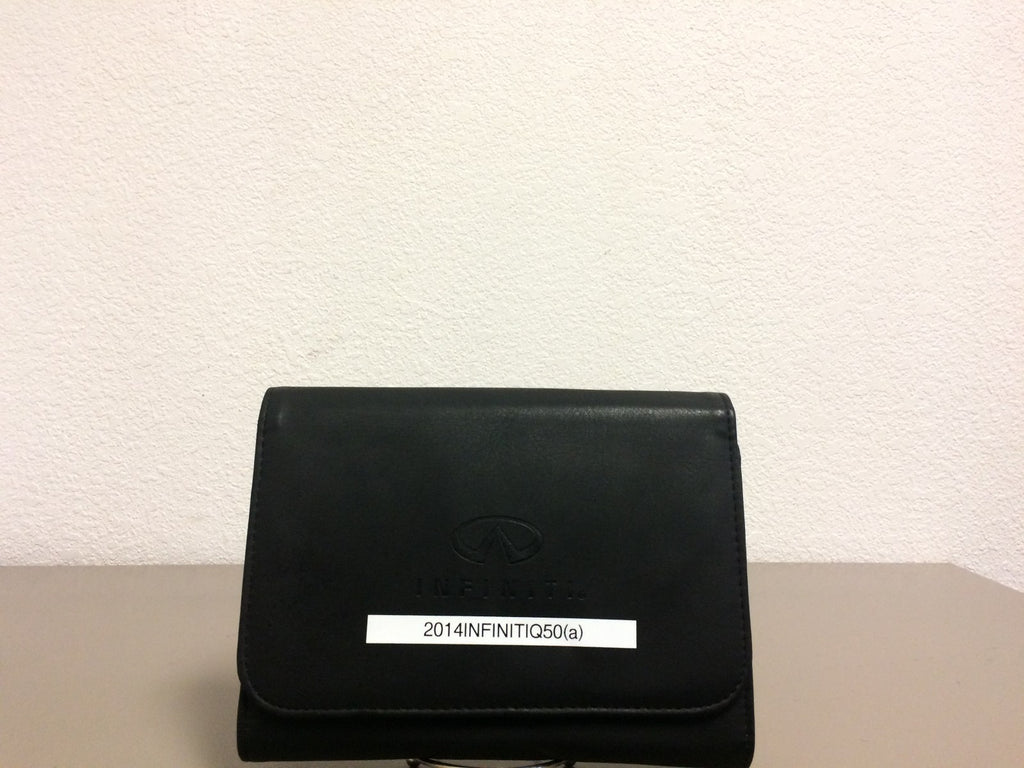 2014 Infiniti Q50 Genuine OEM Owner's Manual Set w/Infiniti Case--Free Shipping!