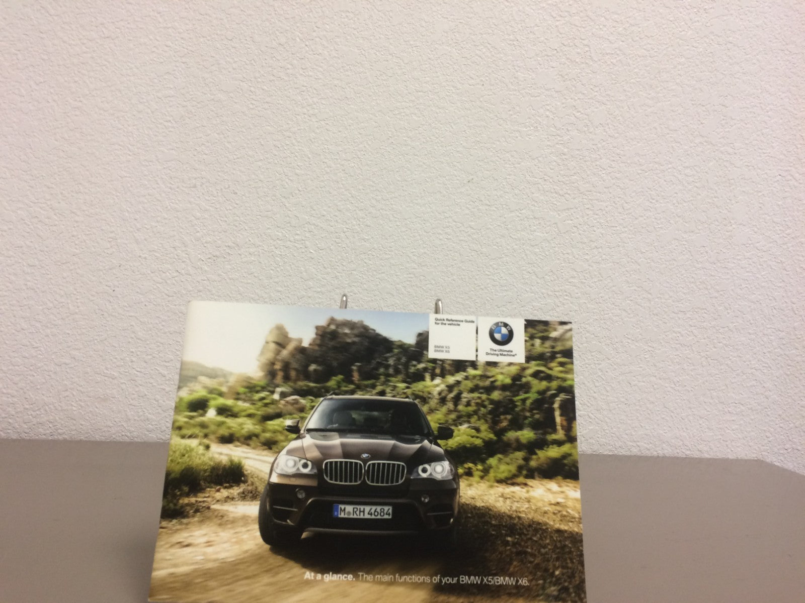 2011 BMW X6 xDrive 35i and X6 xDrive 50i Genuine OEM Owner's Manual Set w/Case