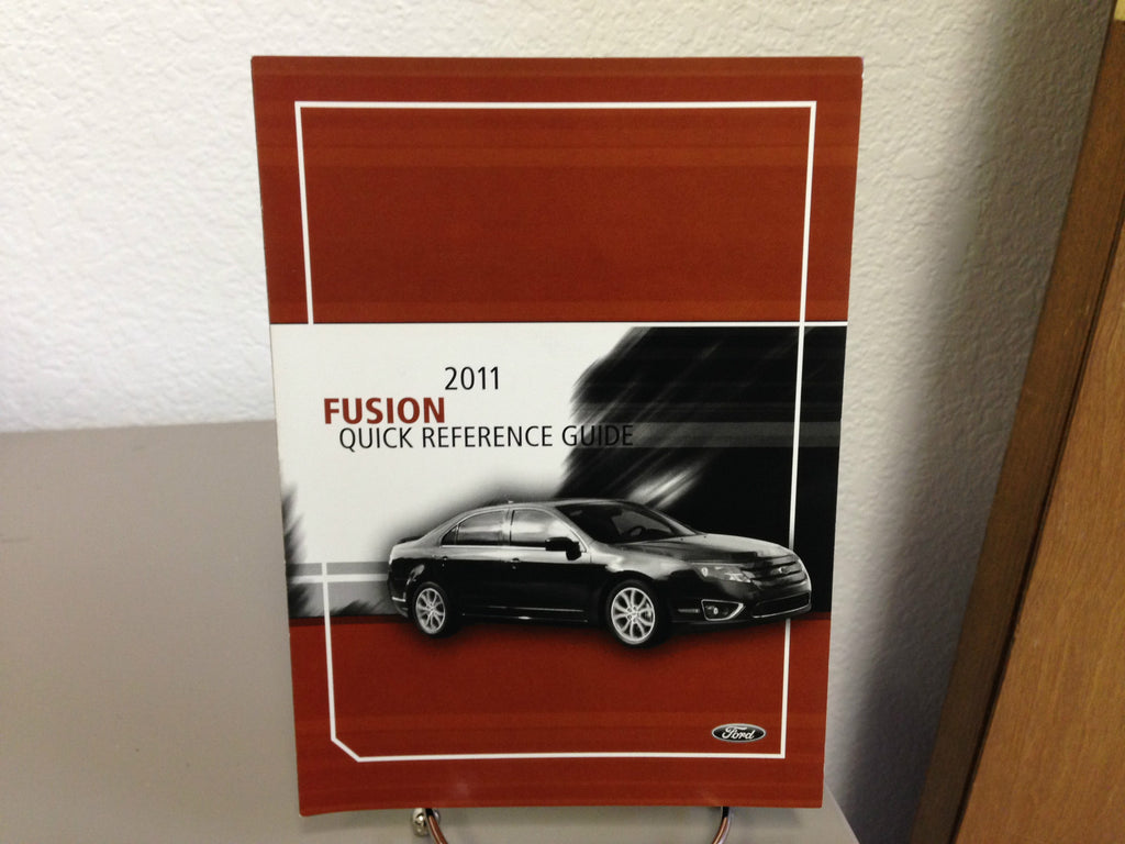 2011 Ford Fusion Genuine OEM Owner's Manual Set w/Ford Case--Free Shipping!!!
