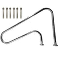 IHAYNER Pool Rail 48x32 Railing 304 Stainless Steel Swimming Pool--Open Box