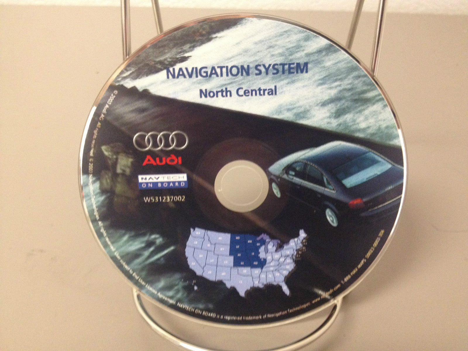 Genuine OEM Factory 2003 Audi Navigation Disc North Central W531237002