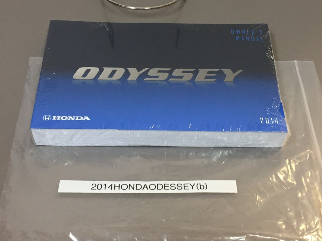2014 Honda Odyssey Genuine OEM Owner's Manual--Still in Factory Packaging--NEW!