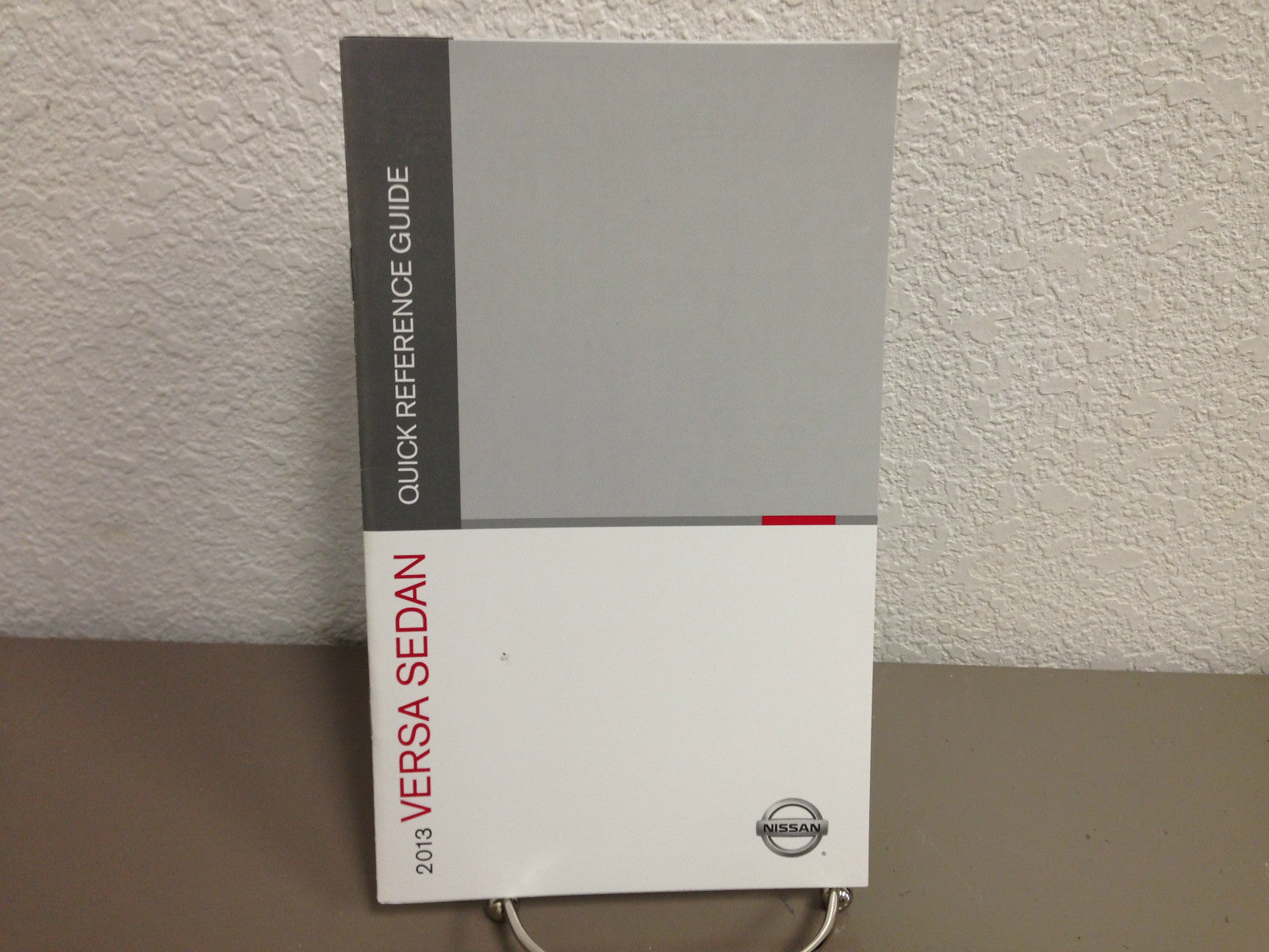 2013 Nissan Versa Sedan Genuine OEM Owner's Manual Set with Case Free Shipping