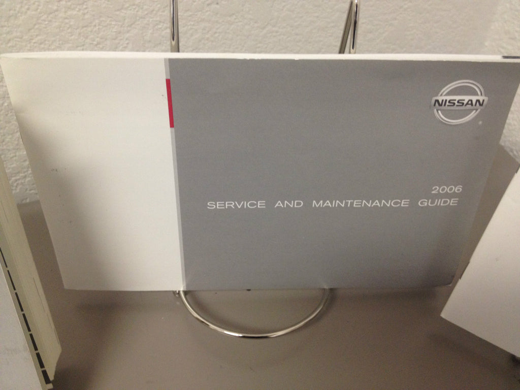 2006 Nissan Murano Genuine OEM Owner's Manual Set with Case--Fast Free Shipping