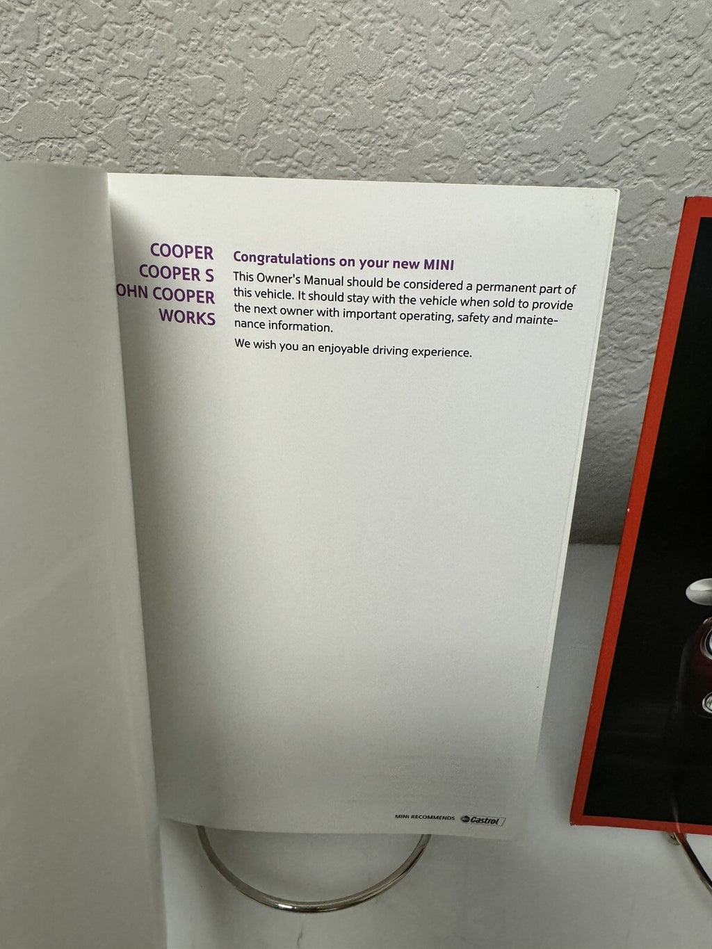 2012 Mini Cooper Mini Clubman Genuine OEM Owner's Manual Set w/Mini Case