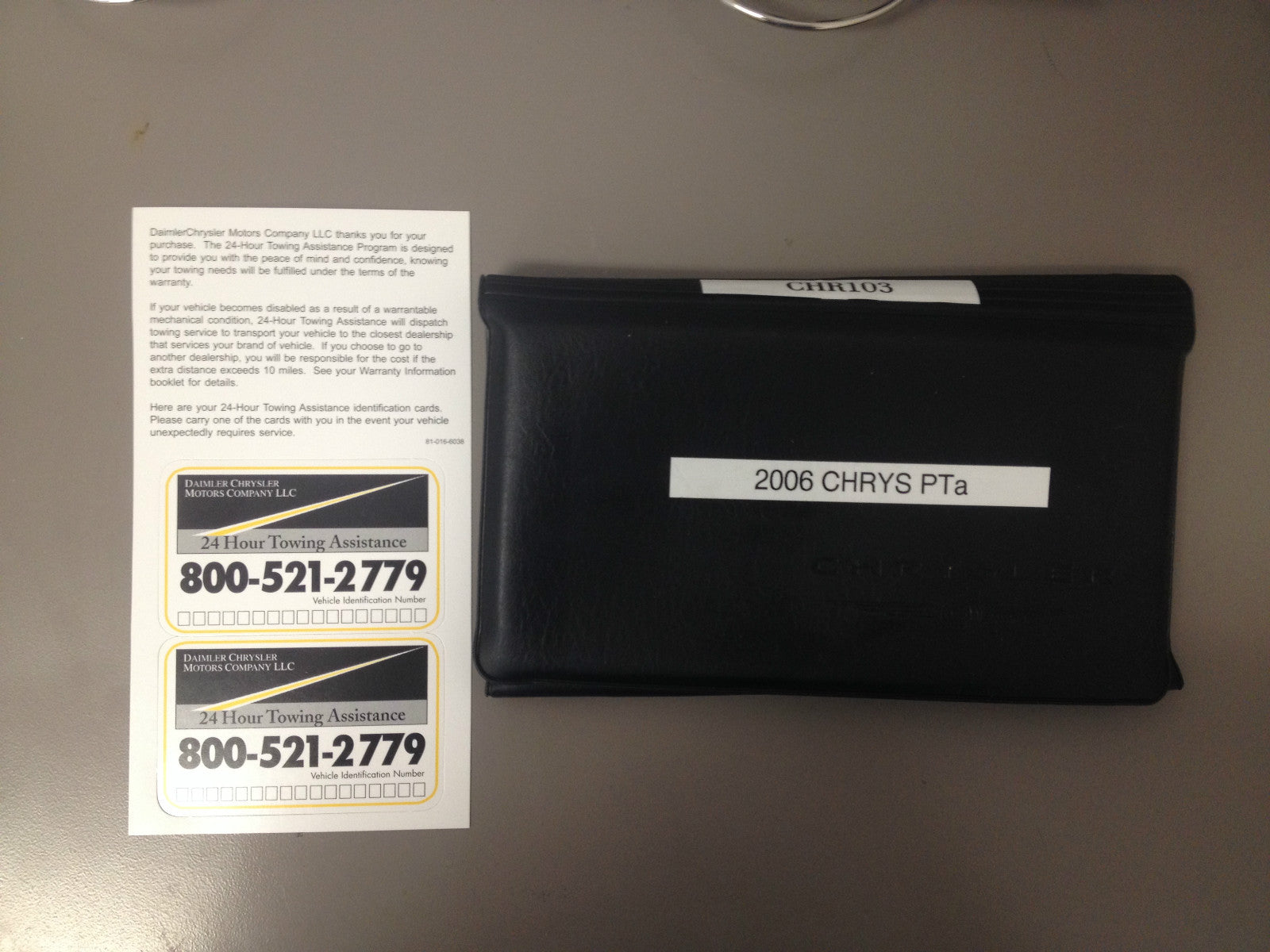 2006 Chrysler PT Cruiser Genuine OEM Owner's Manual Set with Case-Free Shipping
