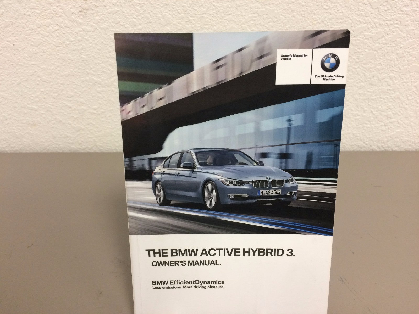 2014 BMW Active Hybrid 3 OEM Owner's Manual w/ iDrive & Navigation Instructions