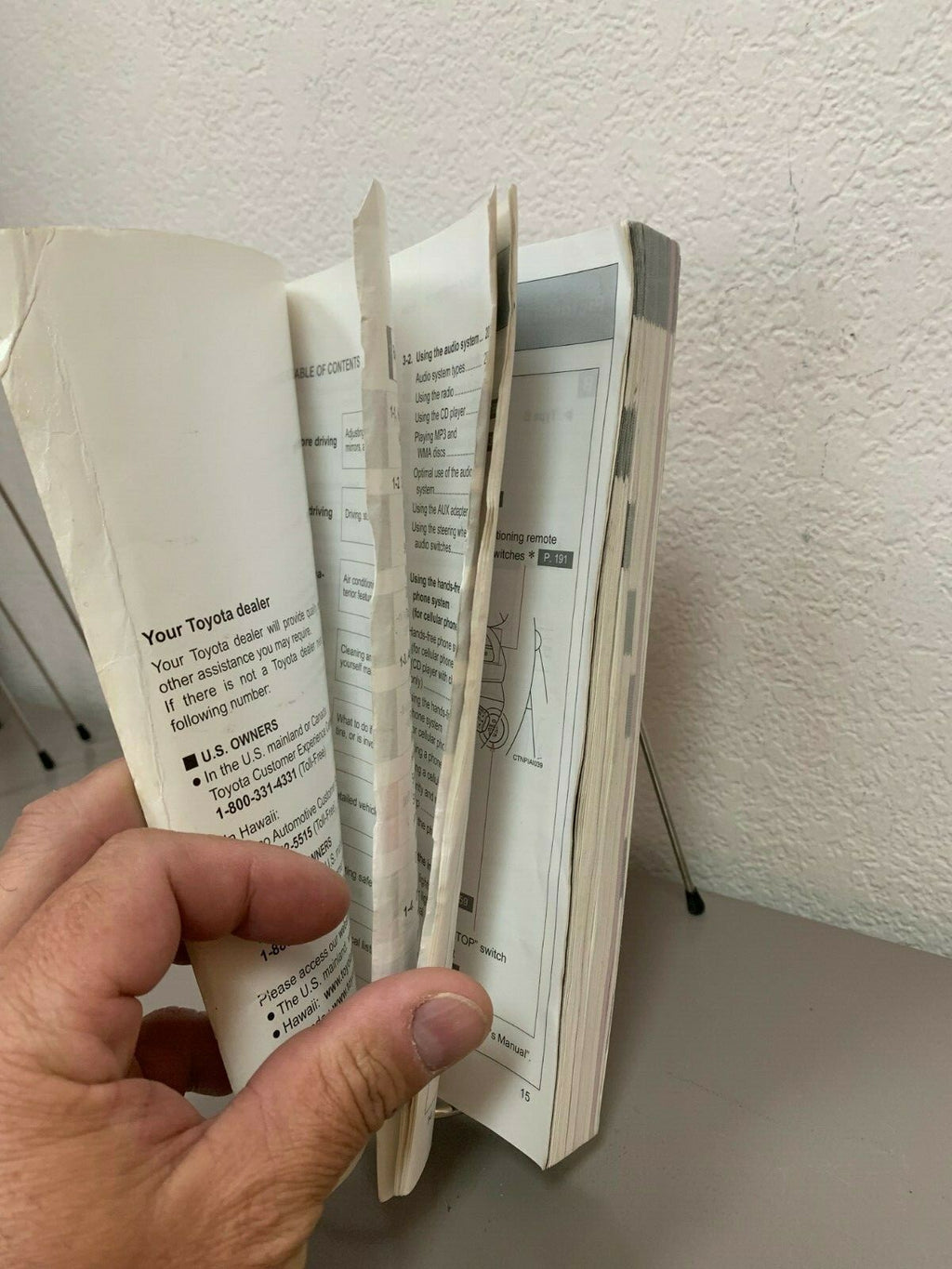 2008 Toyota Camry Genuine OEM Owner's Manual