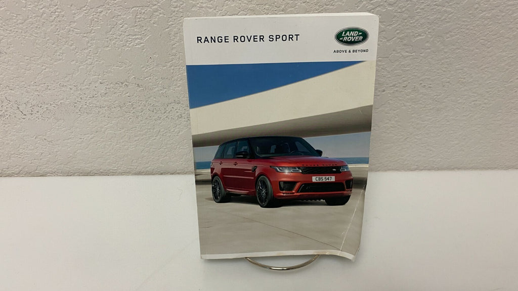 2020 Land Rover Range Rover Sport Genuine OEM Owner's Manual w/Case