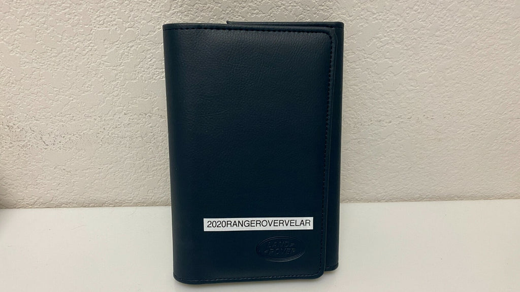 2020 Land Rover Range Rover Velar Genuine OEM Owner's Manual Set w/Case