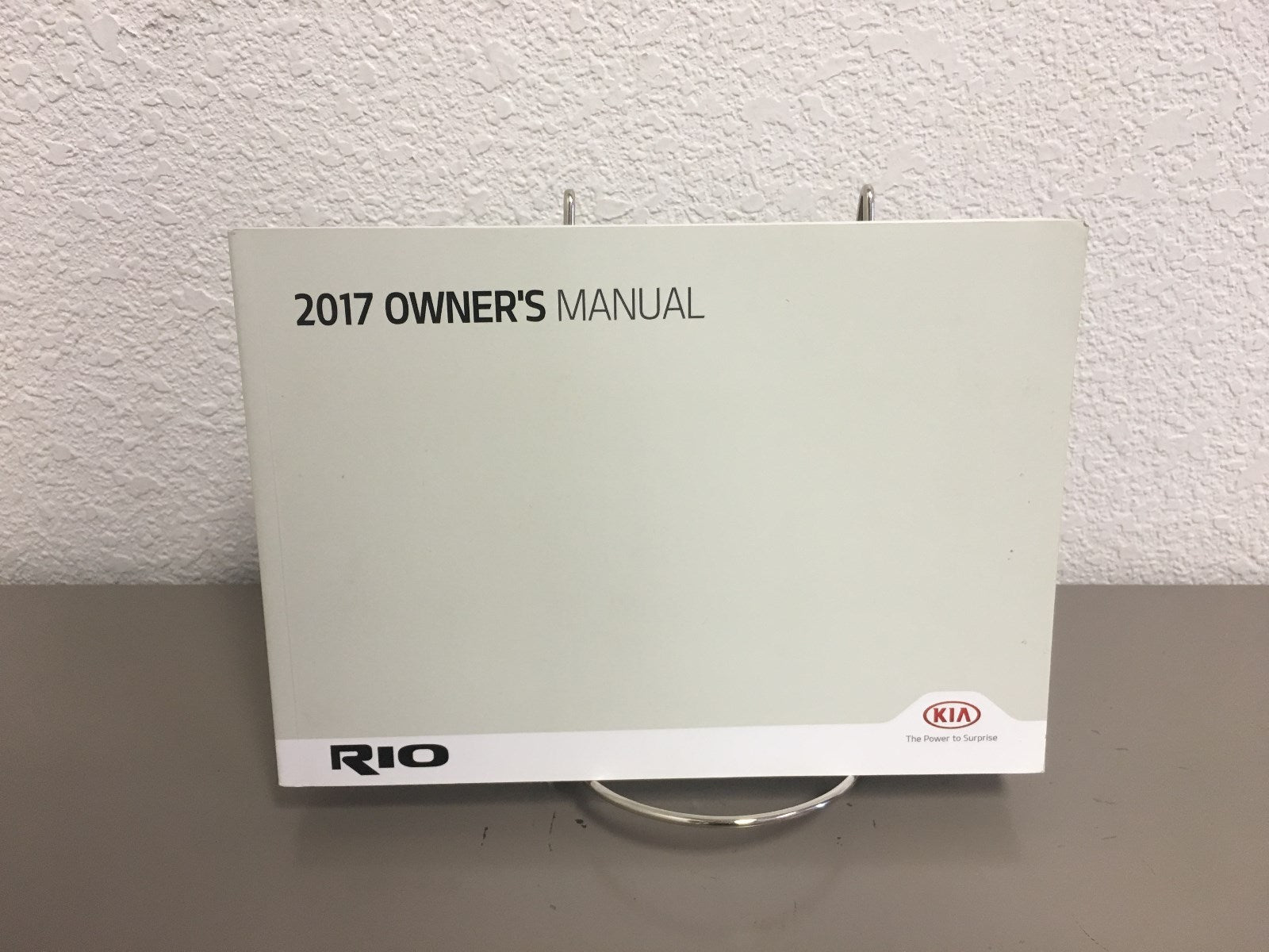 2017 Kia Rio Genuine OEM Owner's Manual--Free Shipping!