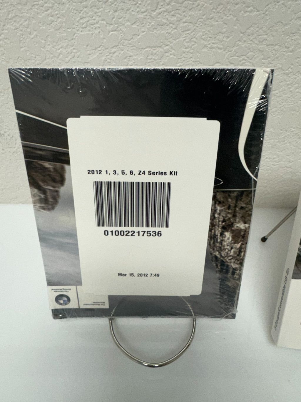 2012 BMW 3 Series Coupe/Convertible Owner's Manual w/BMW Case & iDrive/Navi