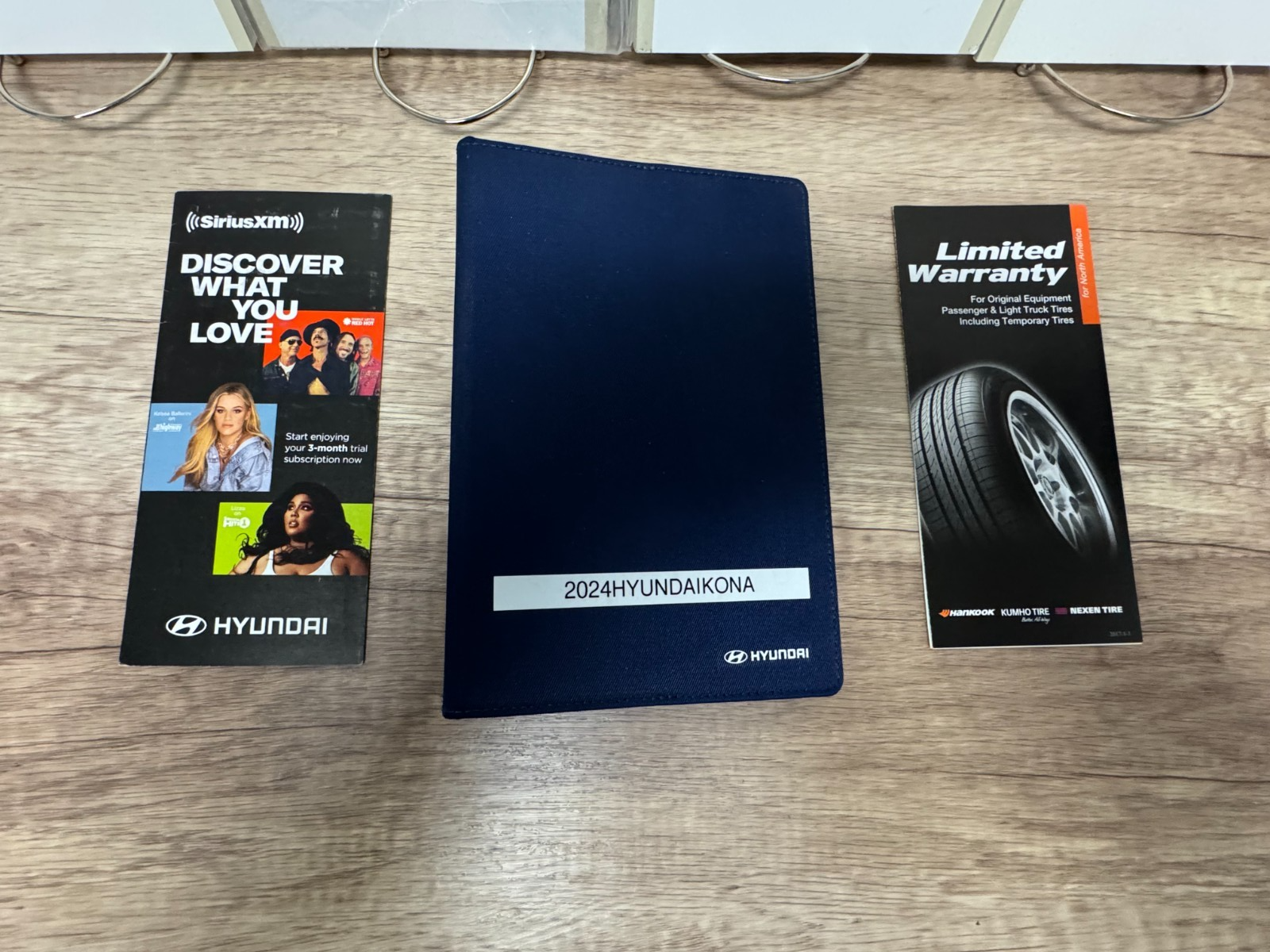 2024 Hyundai Kona Genuine OEM Owner's Manual Set w/Hyundai Case