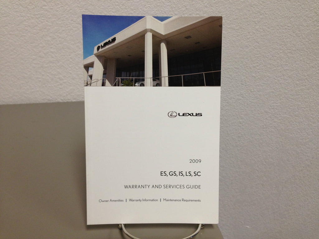2009 Lexus IS 350 & IS 250 Genuine OEM Owner's Manual Set w/Case--Free Shipping!