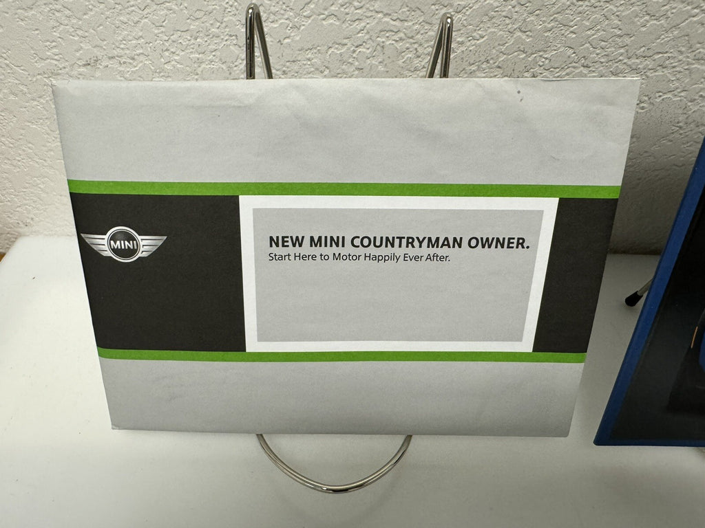 2016 Mini Cooper Paceman Genuine OEM Owner's Manual Set w/Protective Mini Case