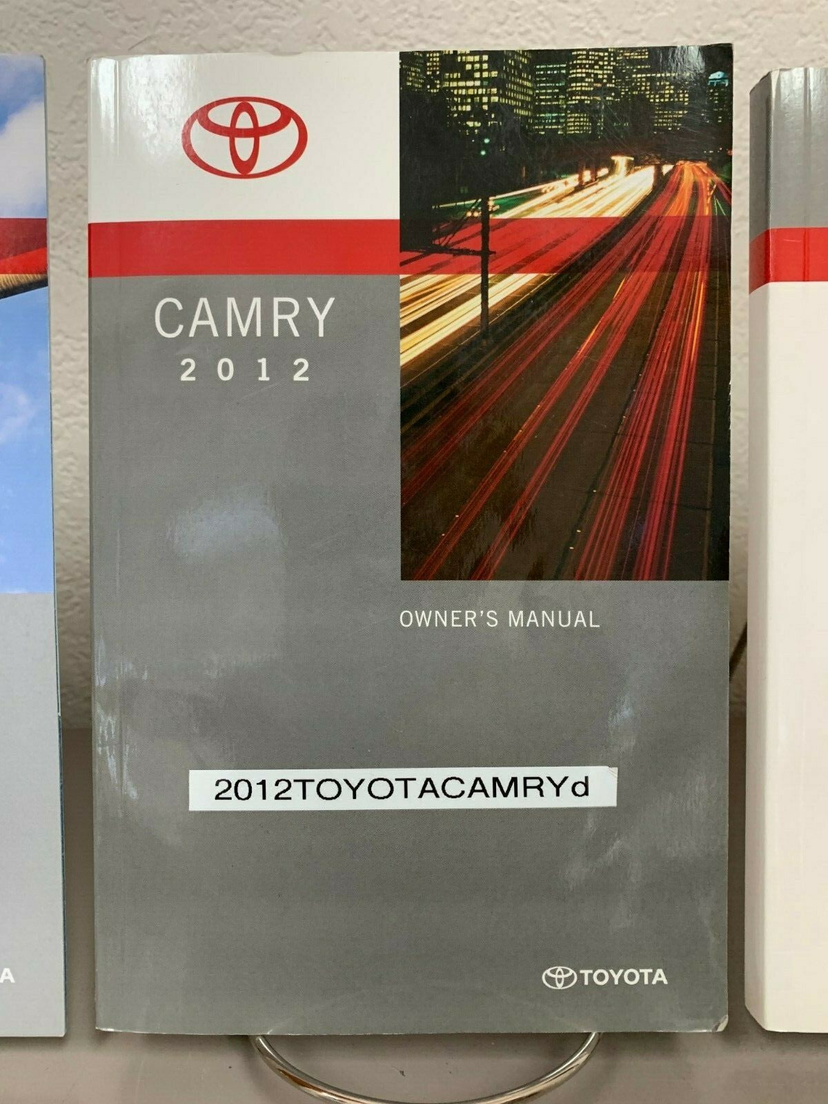 2012 Toyota Camry Genuine OEM Owner's Manual Set w/Navi Manual--Free Shipping!!!