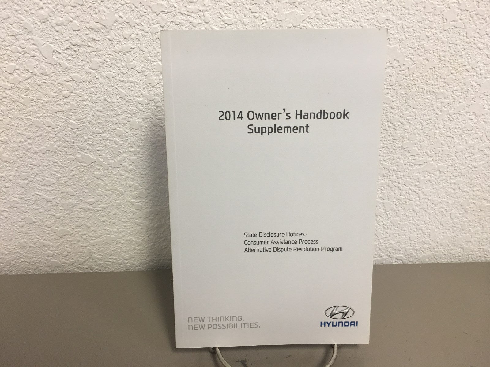 2014 Hyundai Tucson Genuine OEM Owner's Manual Set w/Case & Bonus Key FOB