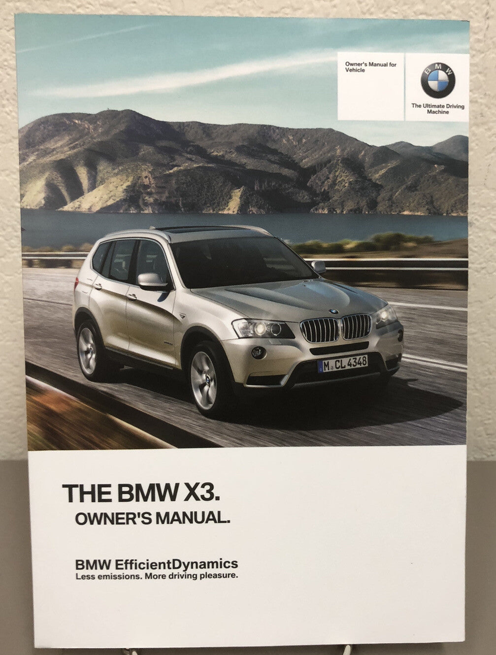 2014 BMW X3 xDrive28i xDrive35i OEM Owner's Manual Set w/ iDrive & Navigation