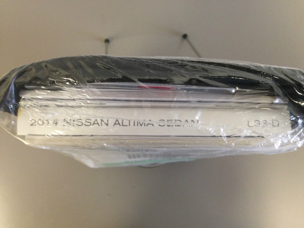 NEW! 2014 Nissan Altima Sedan OEM Owner's Manual & Case STILL FACTORY SEALED!