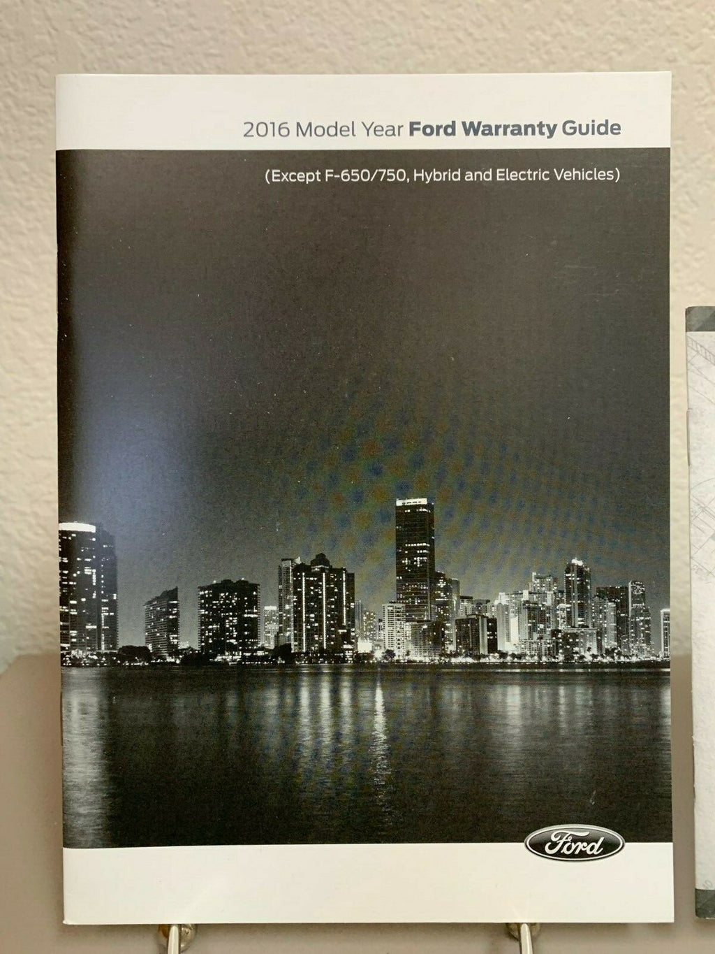 2016 Ford Transit Genuine OEM Owner's Manual Set w/Synch3 & Ford Case with Logo