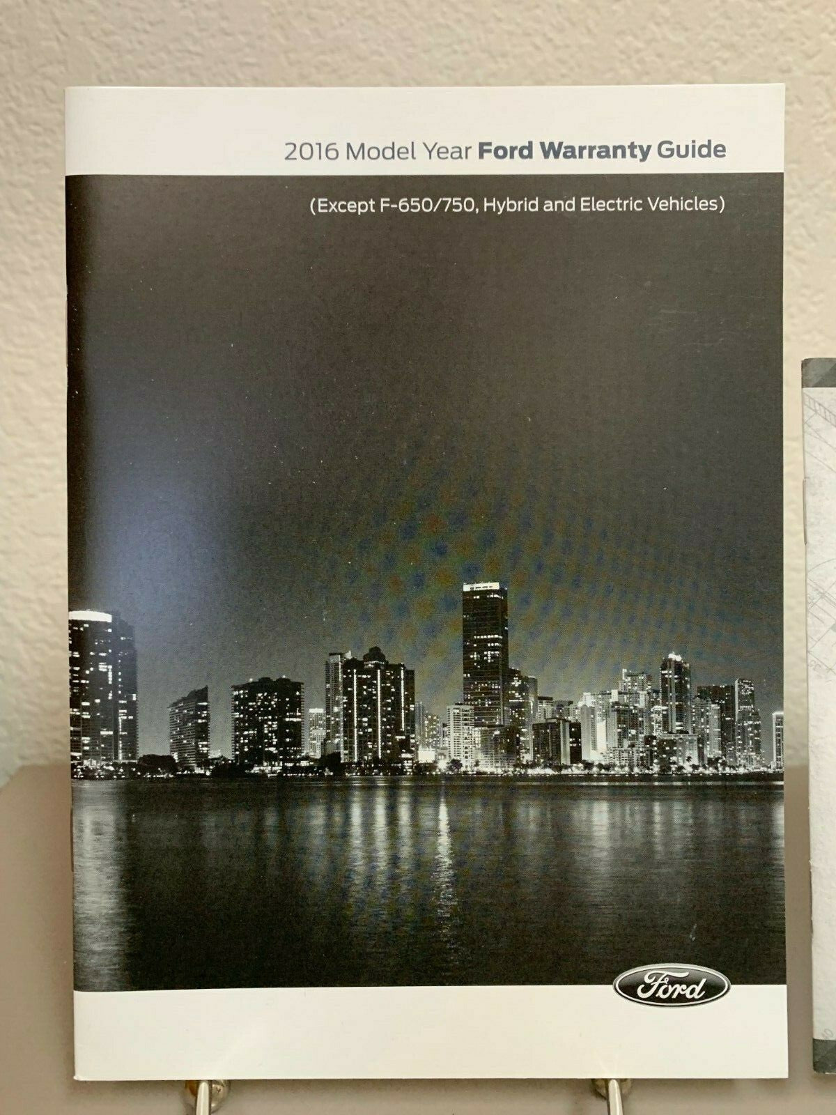 2016 Ford Transit Genuine OEM Owner's Manual Set w/Synch3 & Ford Case with Logo