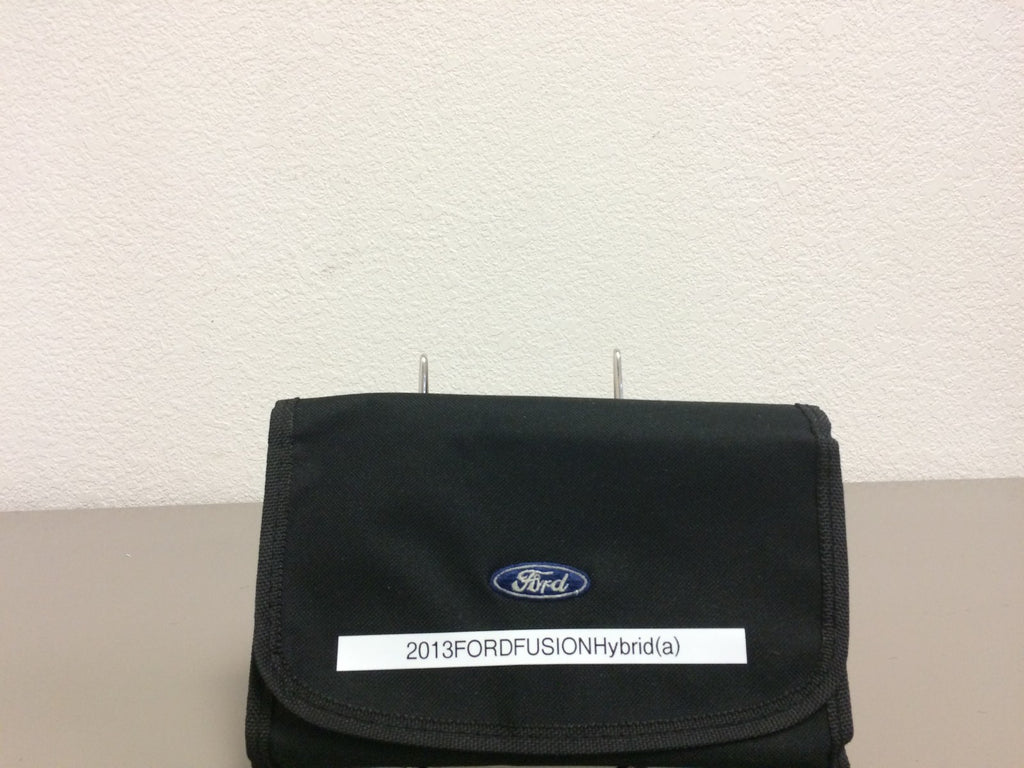 2013 Ford Fusion Hybrid & Fusion Energi Genuine OEM Owner's Manual Set w/Case