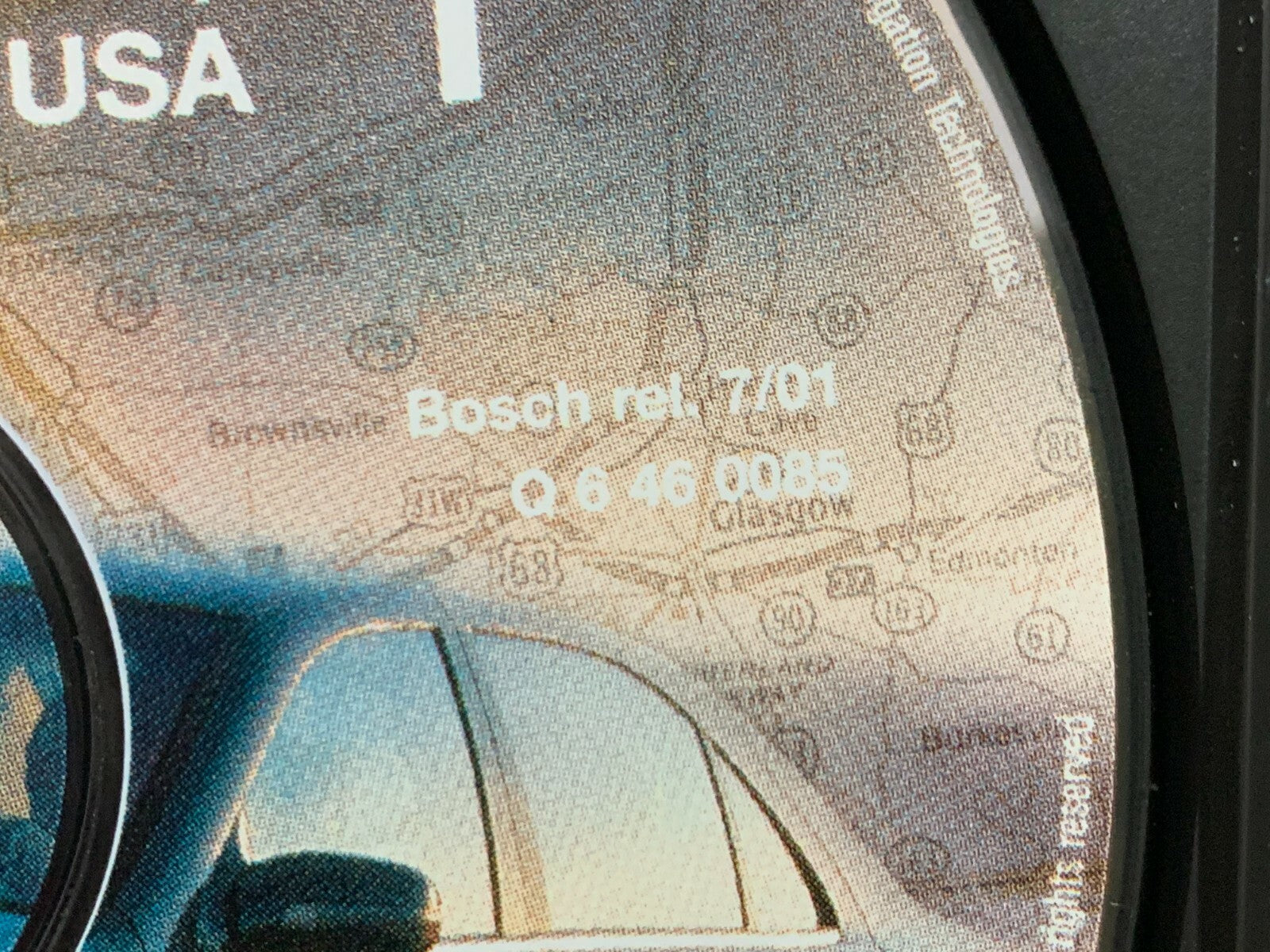 2000 2001 2002 Mercedes-Benz S-Class Comand Navigation DVD California & Nevada