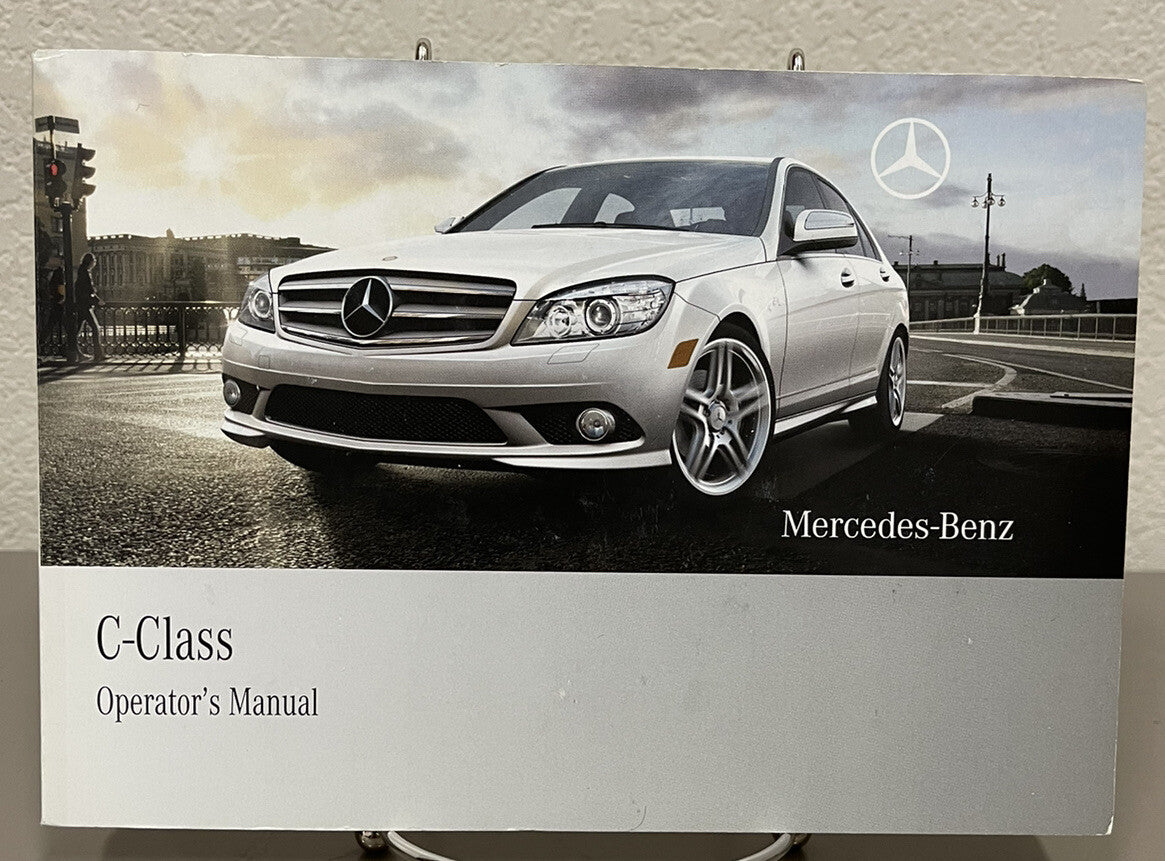 2009 Mercedes-Benz C-Class C230 C300 C350 C63 AMG OEM Owners Manual Set w/COMAND
