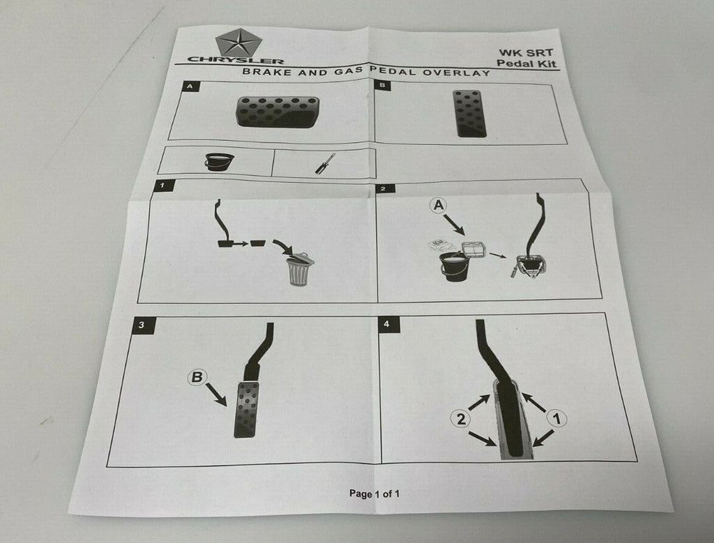 NEW 2021 Dodge Challenger Genuine OEM Owner's Manual Set w/ new Sport Pedals
