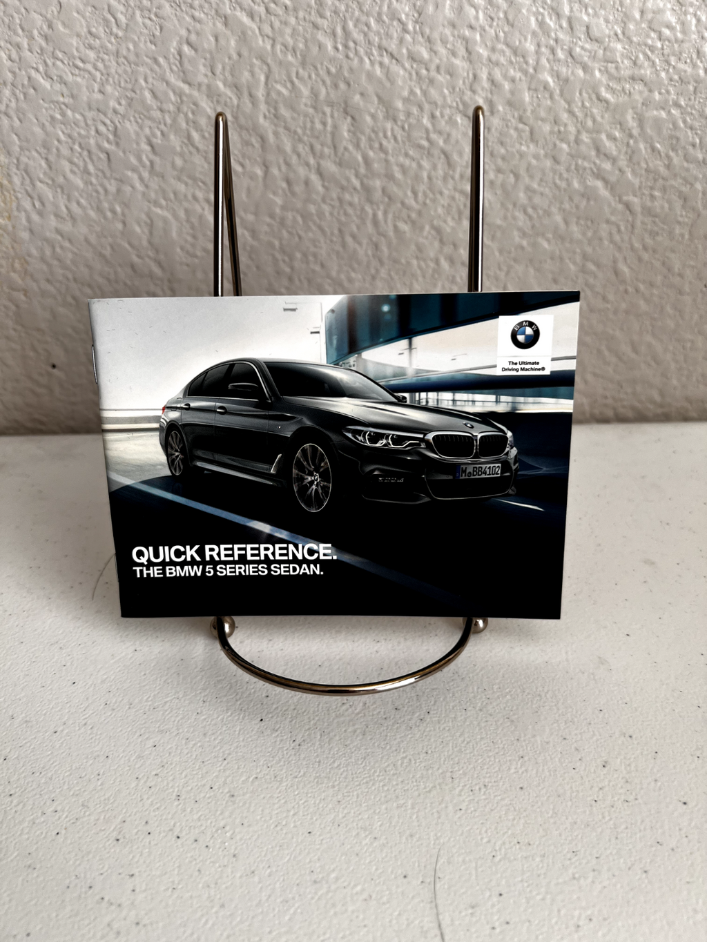 2019 OEM BMW 5 Series Sedan 530i 540i M550i 540d xDrive Owner's Manual w/ case.