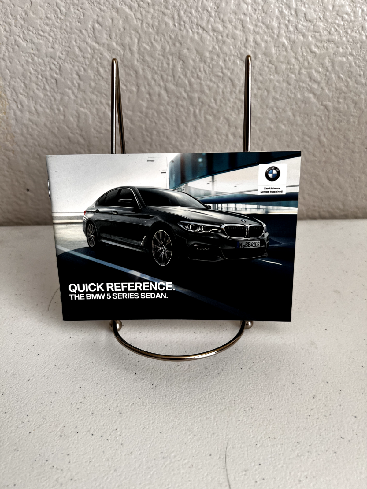2019 OEM BMW 5 Series Sedan 530i 540i M550i 540d xDrive Owner's Manual w/ case.