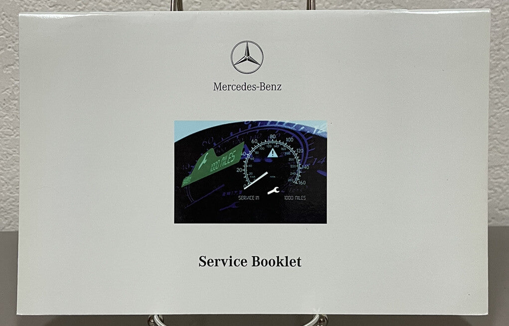 2002 Mercedes-Benz C-Class C240 C320 C32AMG Genuine OEM Owners Manual Set w/Case