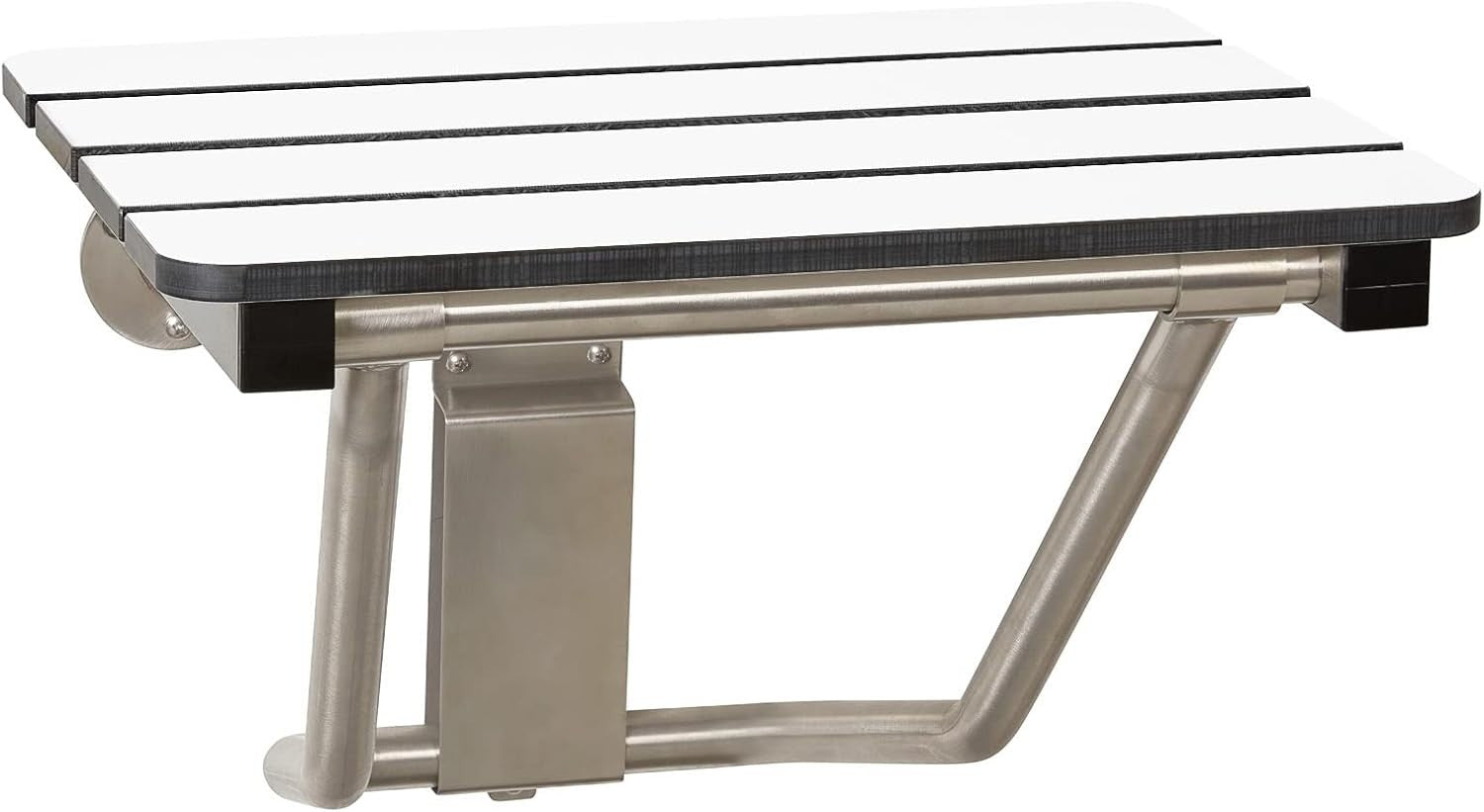 Seachrome 28-inch x 15-inch in ADA Folding Wall Mount Bathroom Shower Seat Bench