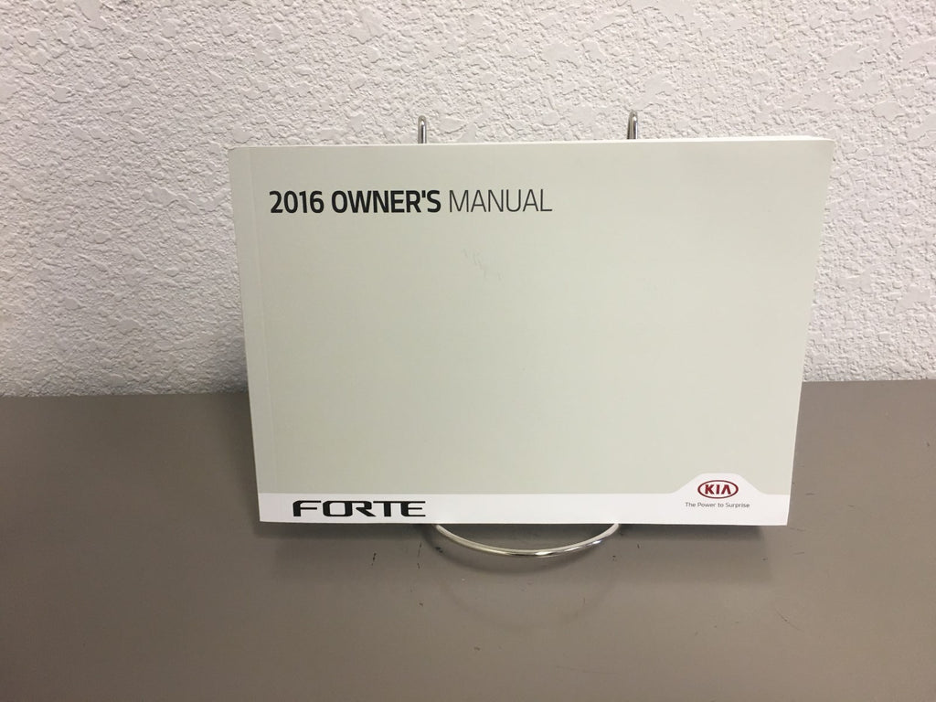 2016 Kia Forte Genuine OEM Owner's Manual w/Supplements & Case--Free Shipping!