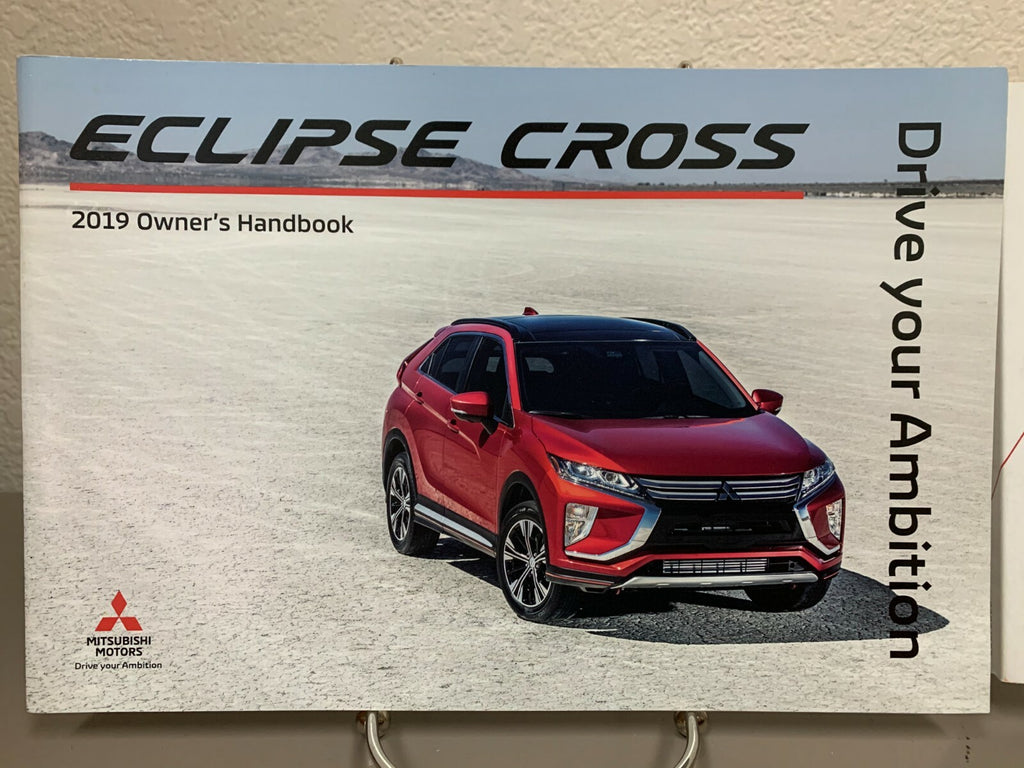 2019 Mitsubishi Eclipse Cross Genuine Owner's Manual Set w/Case & First Aid Kit