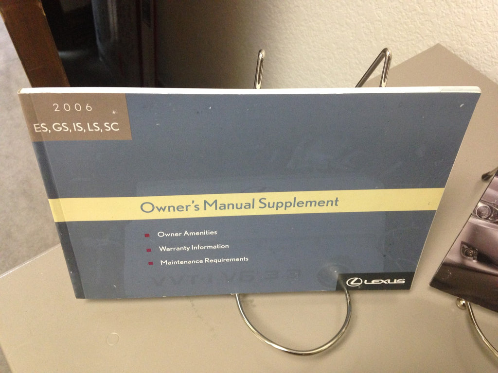 2006 LEXUS IS 350 IS 250 OEM Owner's Manual Set w/Navigation Manual & Lexus Case