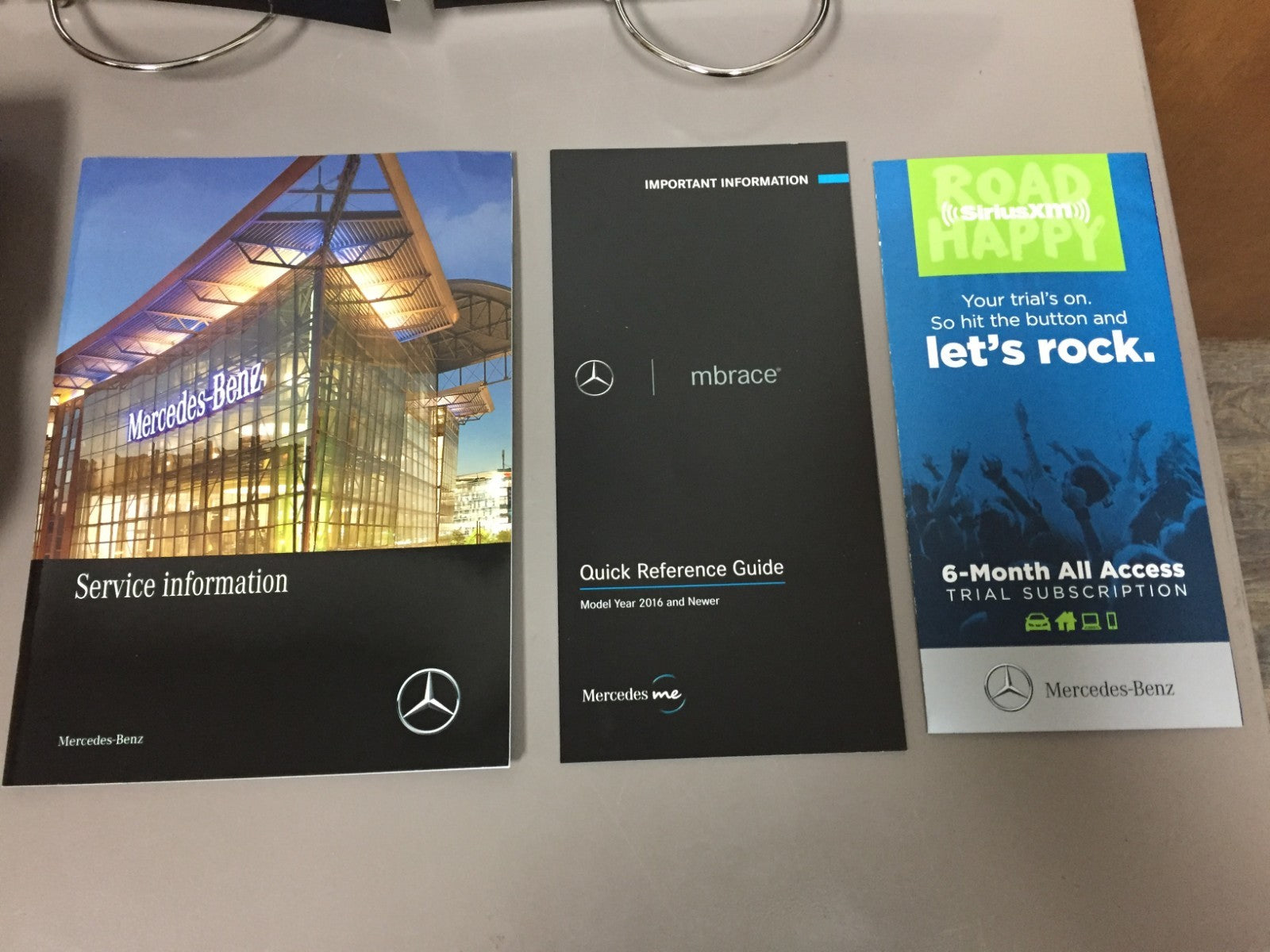 2018 Mercedes-Benz C-Class Coupe Genuine OEM Owner's Manual Set w/Mercedes Case