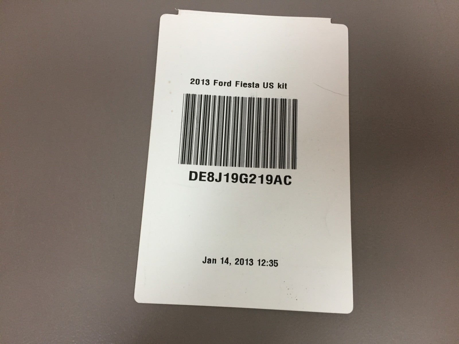 2013 Ford Fiesta Genuine OEM Owner's Manual w/Supplements & Case-Free Shipping!