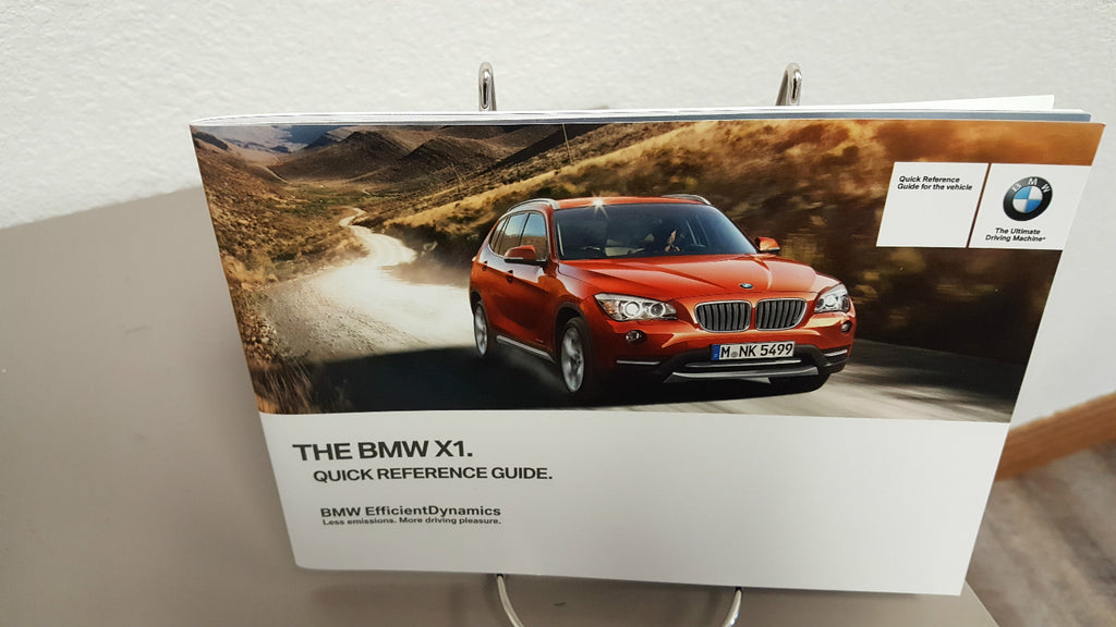 2015 BMW X1 25i sDrive 25i xDrive Genuine OEM Owner's Manual Set-Free Shipping!