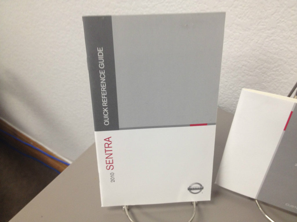 2010 Nissan Sentra Genuine OEM Owner's Manual with Case--Fast Free Shipping