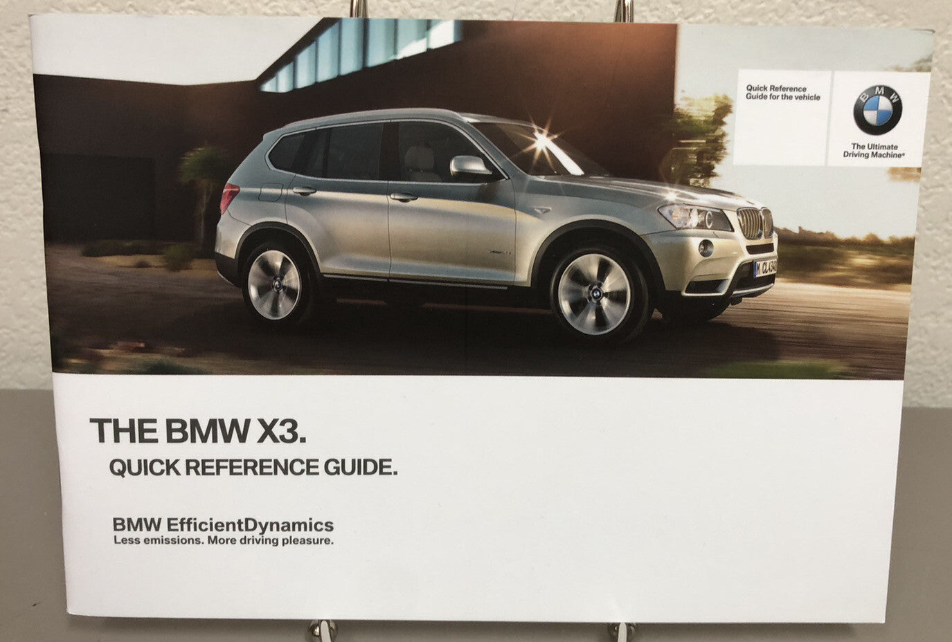 2014 BMW X3 xDrive28i xDrive35i OEM Owner's Manual Set w/ iDrive & Navigation