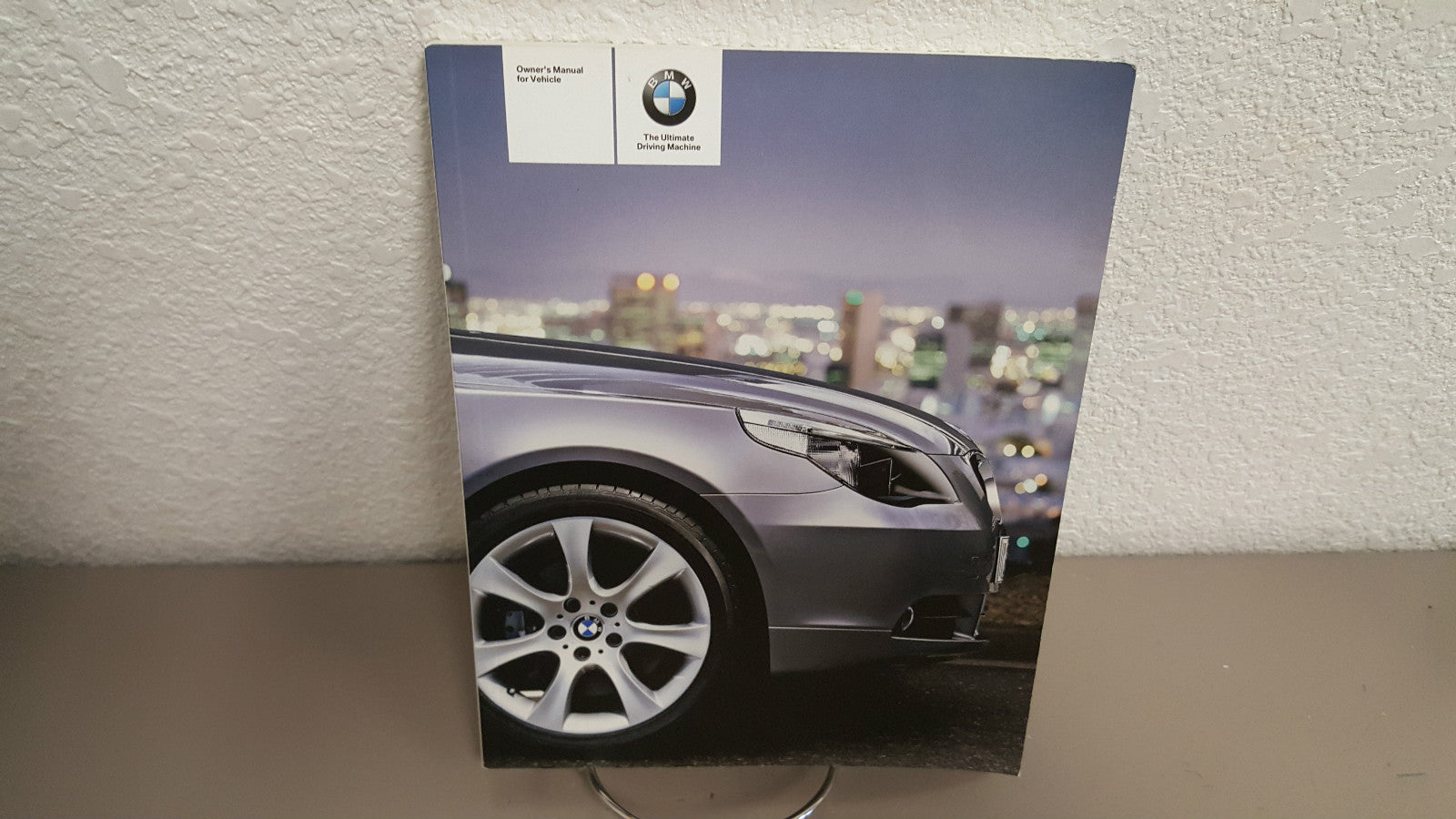 2005 BMW 5-Series 525i 530i 545i 525xi 530xi Genuine OEM Owner's Manual w/Case