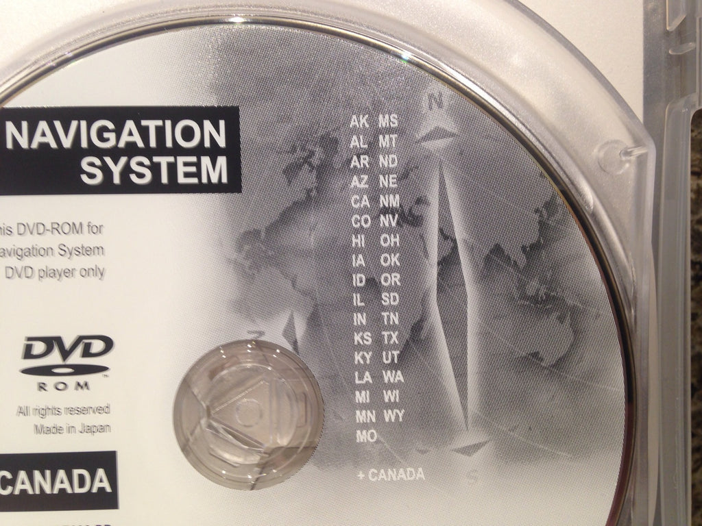 Jaguar XF XK XKR Navigation DVD 6W83-10E898-BD Map 2007-2008 East & West 2 Discs