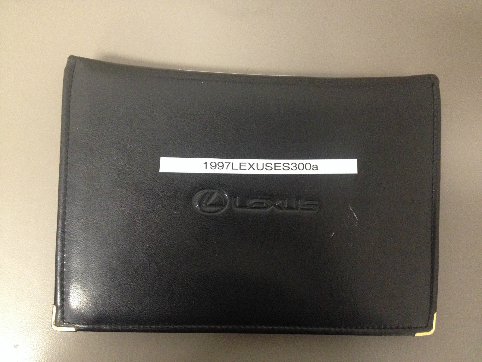 1997 Lexus ES300 Genuine OEM Owner's Manual Set w/Lexus Case--Free Shipping!!!