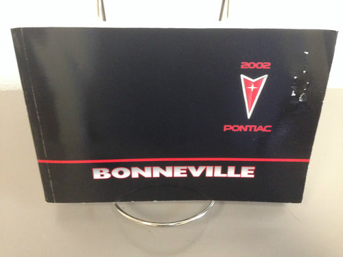 2002 Pontiac Bonneville Genuine OEM Owner's Manual with Bonus Key FOB-Ships Free