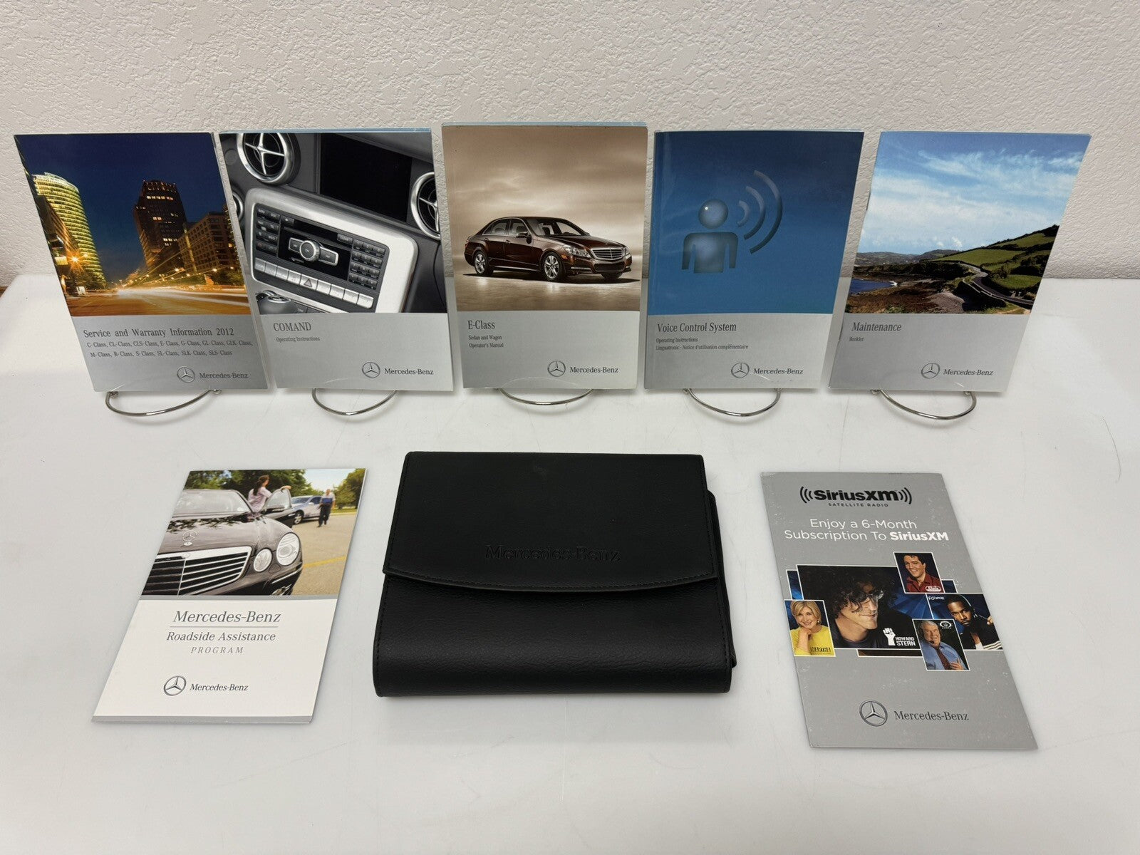 2012 Mercedes-Benz E-Class Sedan Wagon Genuine OEM Owner's Manual Set w/Case