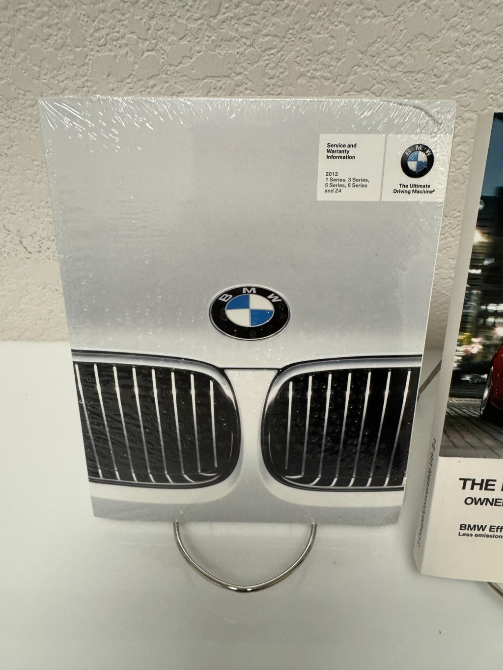 2012 BMW 3 Series Coupe/Convertible Owner's Manual w/BMW Case & iDrive/Navi
